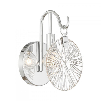Savoy House Addison 1-Light Bathroom Vanity Light in Polished Chrome, Savoy House 9-3981-1-11 ALYJY
