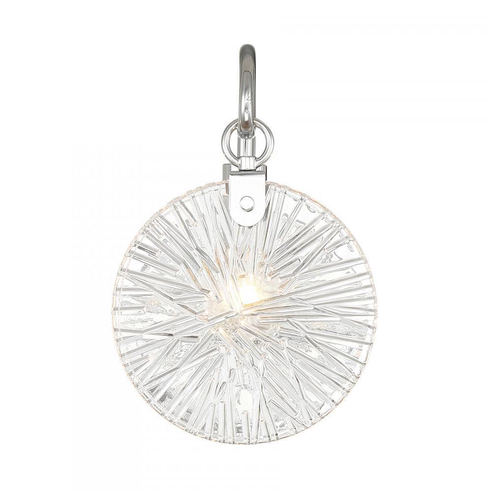 Savoy House Addison 1-Light Bathroom Vanity Light Warm Brass