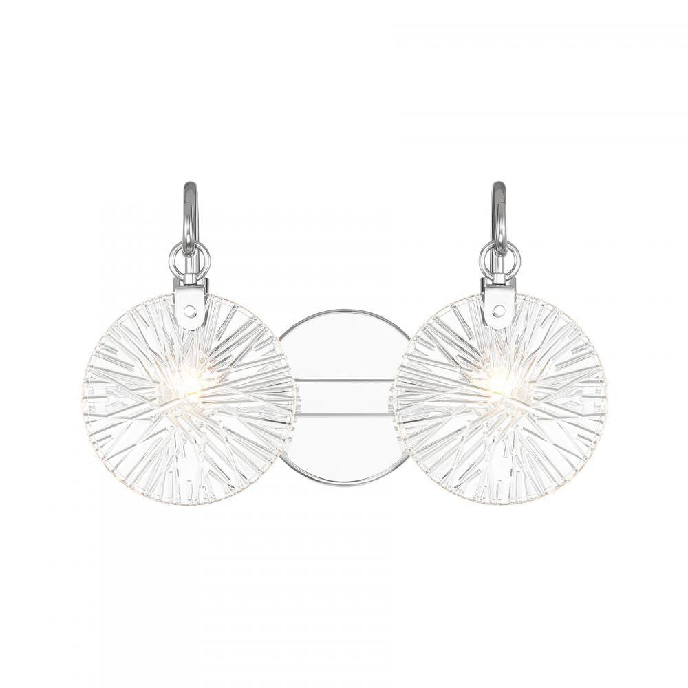 Savoy House Addison 2-Light Bathroom Vanity Light Polished Chrome