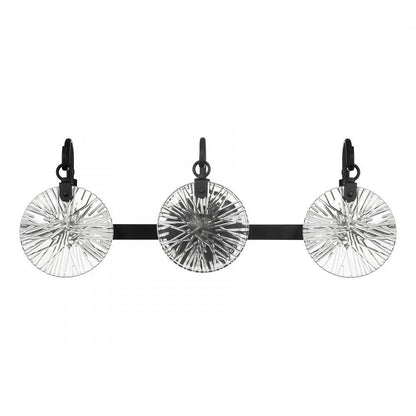 Savoy House Addison 3-Light Bathroom Vanity Light in Matte Black, Savoy House 8-3981-3-BK ALXMJ