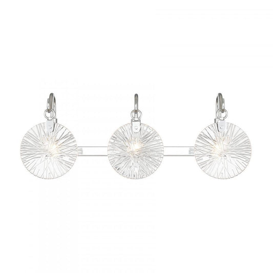 Savoy House Addison 3-Light Bathroom Vanity Light Polished Chrome