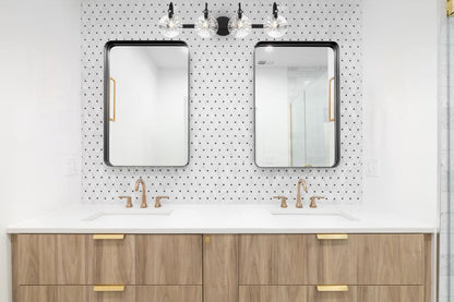 Savoy House Addison 4-Light Bathroom Vanity Light in Matte Black, Savoy House 8-3981-4-BK ALXMM