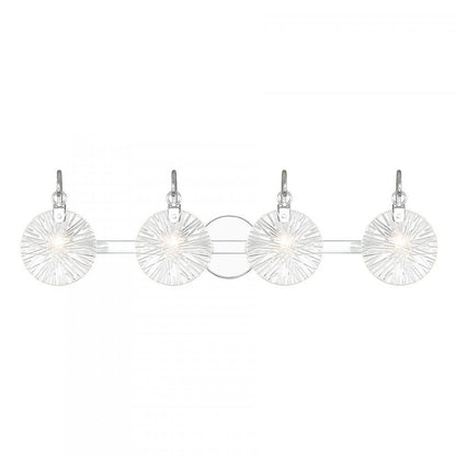 Savoy House Addison 4-Light Bathroom Vanity Light Polished Chrome