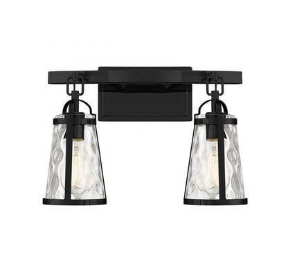 Savoy House Albany 2-Light Bath Vanity Black