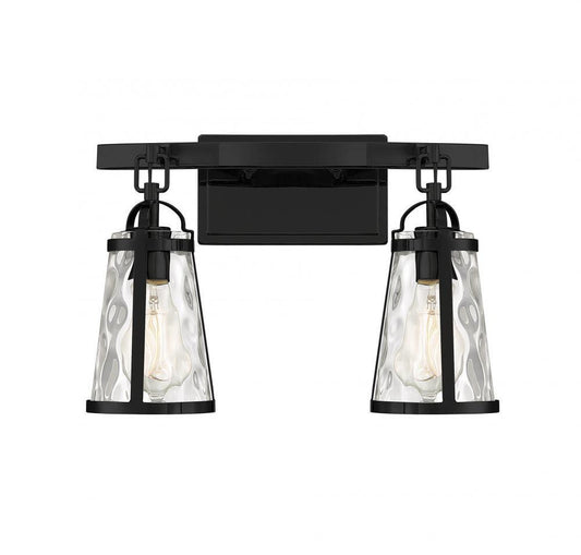 Savoy House Albany 2-Light Bath Vanity Black