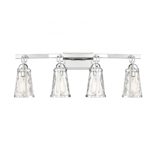 Savoy House Albany 4-Light Bath Vanity Polished Chrome