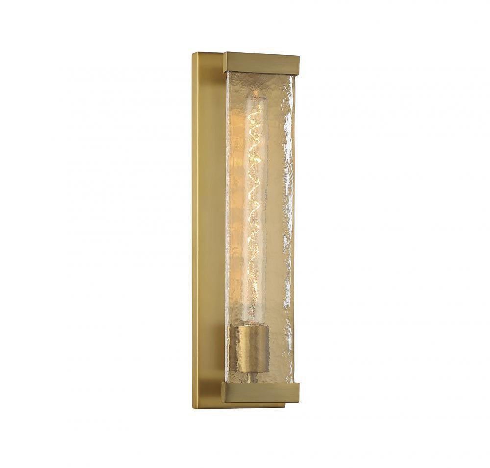 Savoy House Alberta Wall Sconce Warm Brass