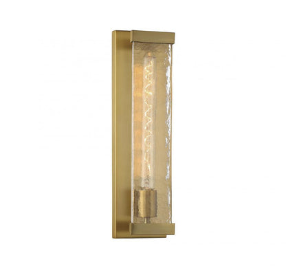 Savoy House Alberta Wall Sconce Warm Brass
