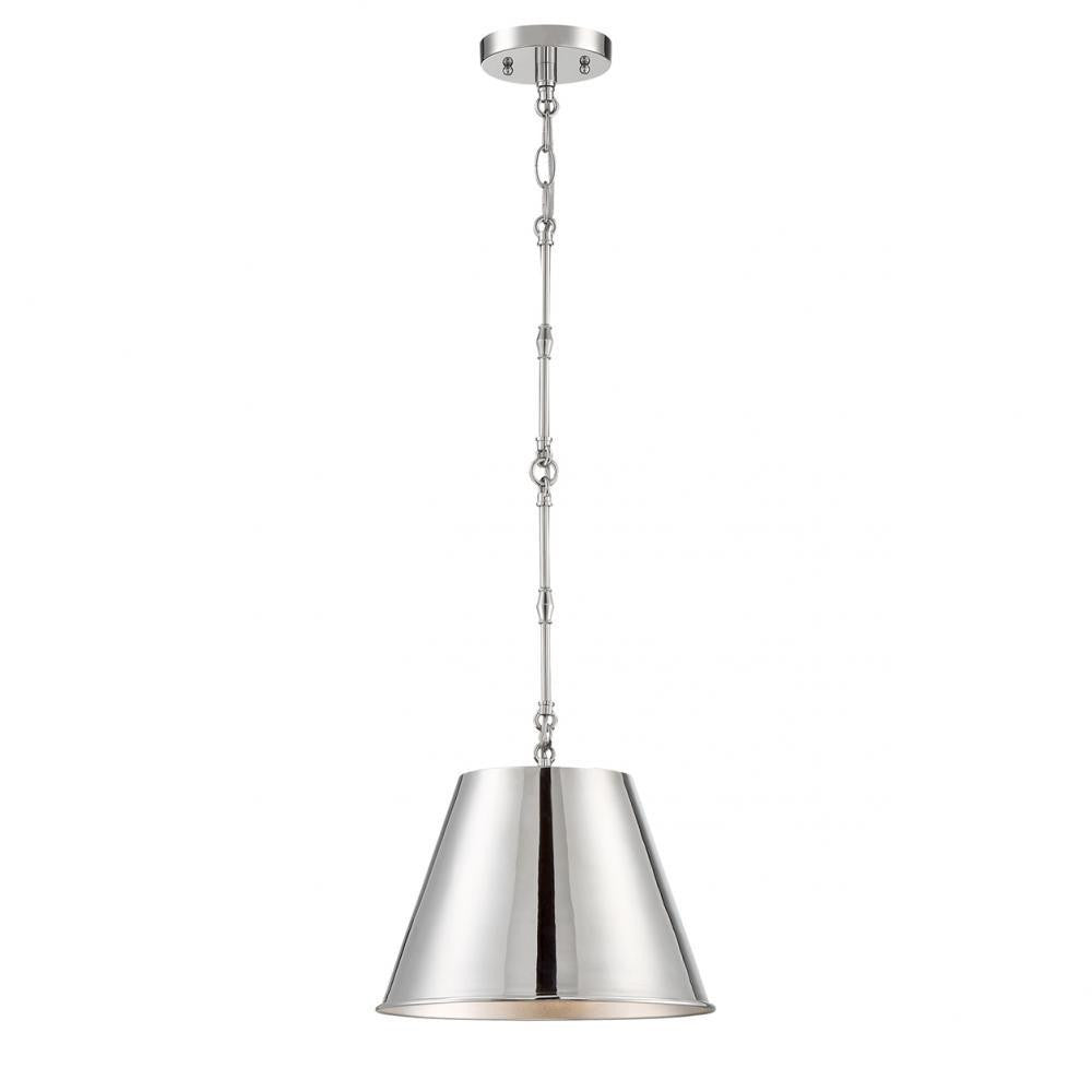 Savoy House Alden 12-in Pendant Nickel