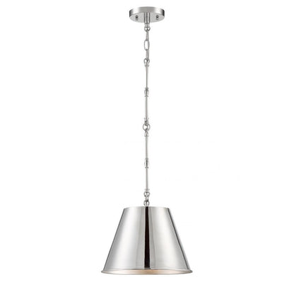 Savoy House Alden 12-in Pendant Nickel