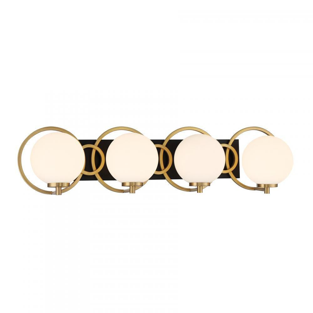 Savoy House Alhambra 4-Light Bathroom Vanity Light