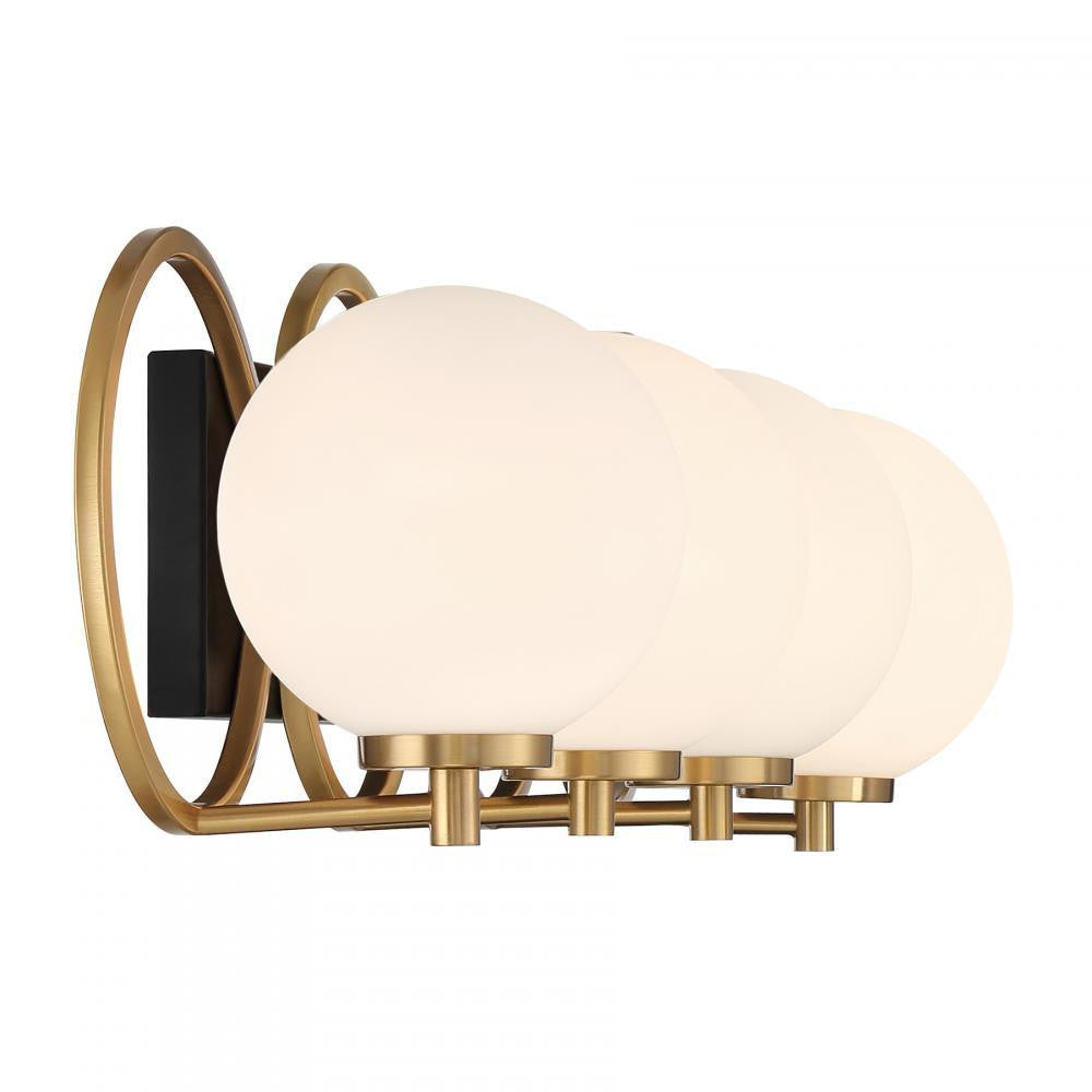 Savoy House Alhambra 4-Light Bathroom Vanity Light