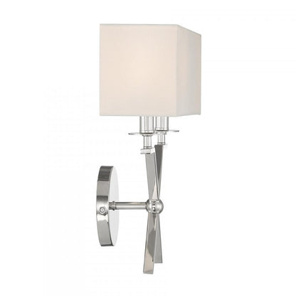 Savoy House Arondale 2-Light Wall Sconce in Polished Nickel, Savoy House 9-3305-2-109 ALYJV