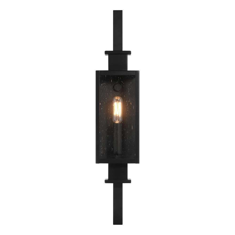 Savoy House Ascott 1-Light Outdoor Wall Lantern Matte Black