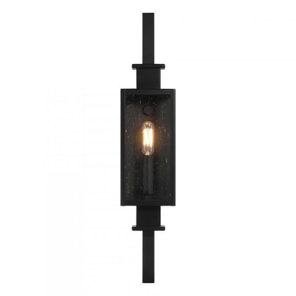 Savoy House Ascott 1-Light Outdoor Wall Lantern Matte Black
