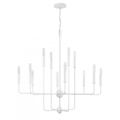 Savoy House Avondale 12-Light Chandelier in Bisque White, Savoy House 1-4046-12-83 ALYL4