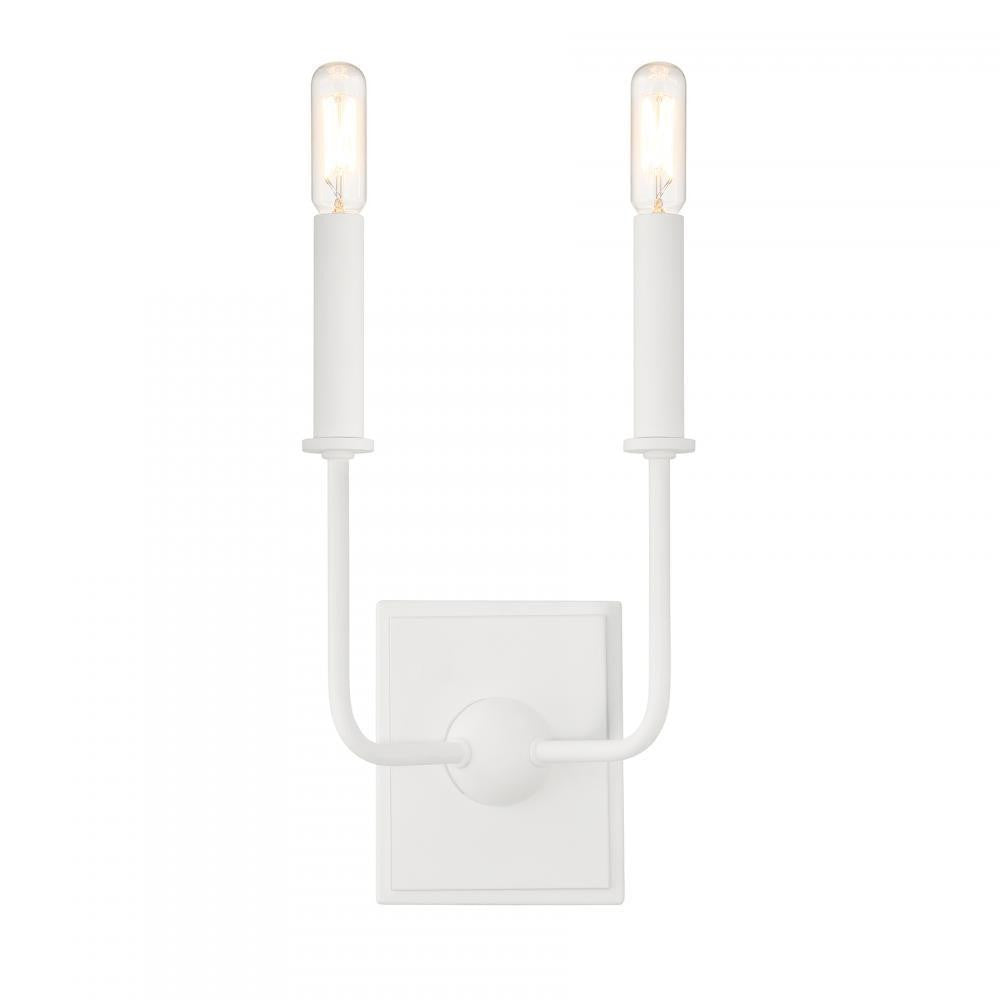 Savoy House Avondale 2-Light Wall Sconce in Bisque White, Savoy House 9-4044-2-83 ALZH8