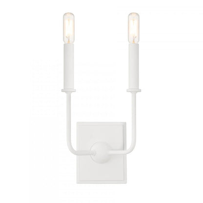 Savoy House Avondale 2-Light Wall Sconce in Bisque White, Savoy House 9-4044-2-83 ALZH8