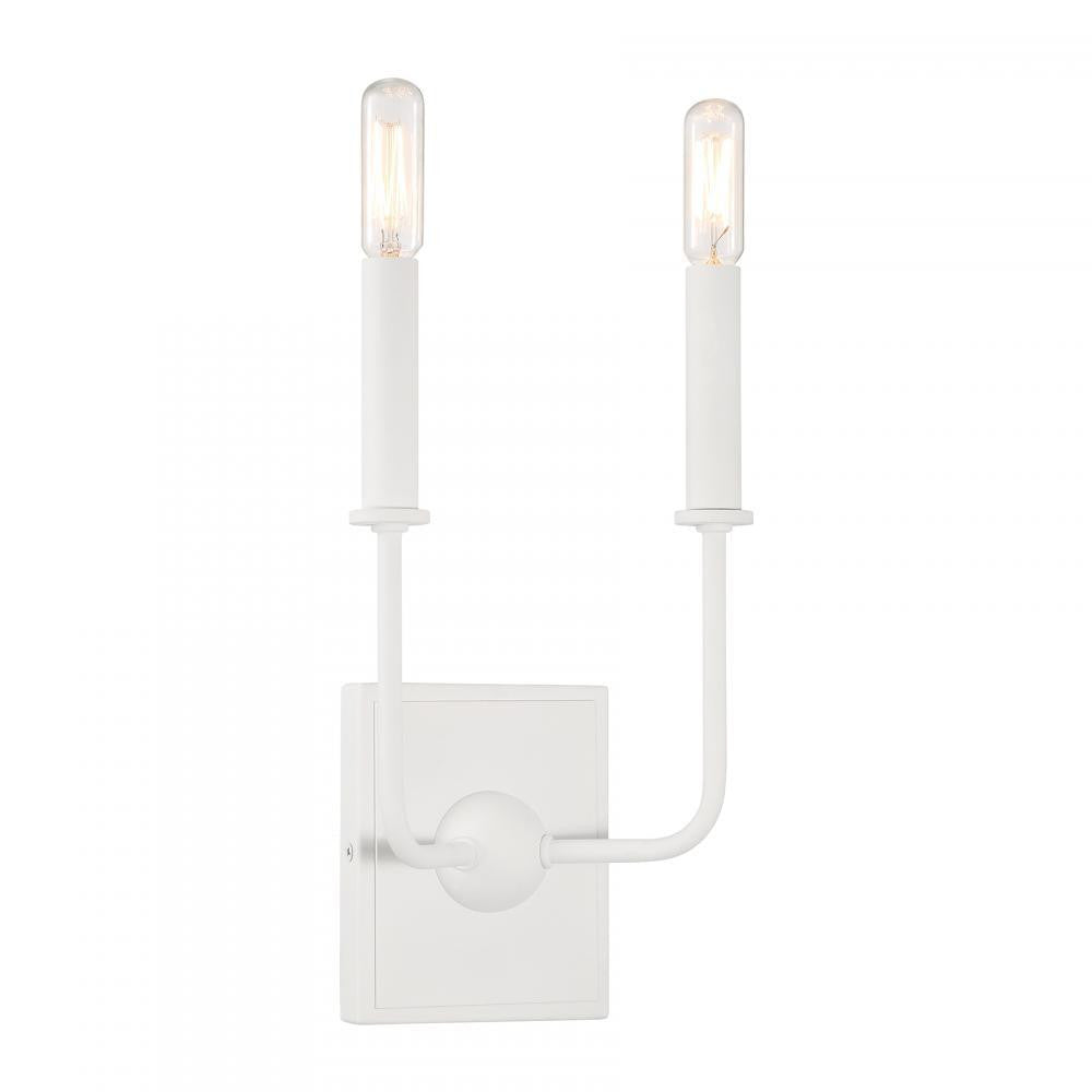 Savoy House Avondale 2-Light Wall Sconce in Bisque White, Savoy House 9-4044-2-83 ALZH8