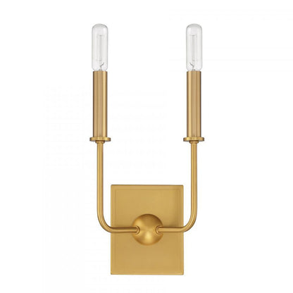 Savoy House Avondale 2-Light Wall Sconce Matte Black