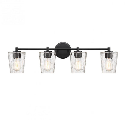 Savoy House Ballas 4-Light Bath Vanity Satin Nickel