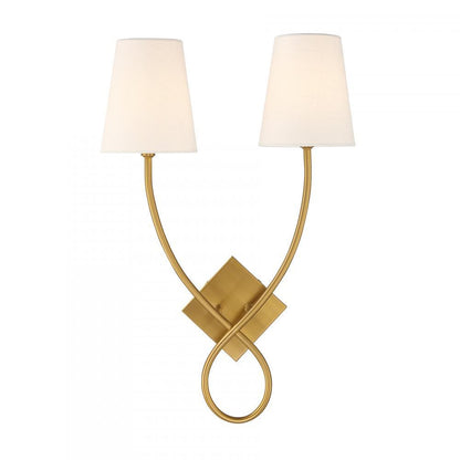 Barclay 2-Light Wall Sconce, Savoy House  9-4928-2-322