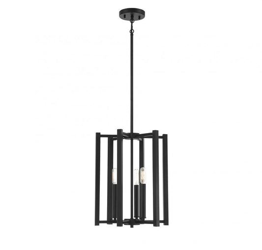 Savoy House Benson 3-Light Pendant Matte Black