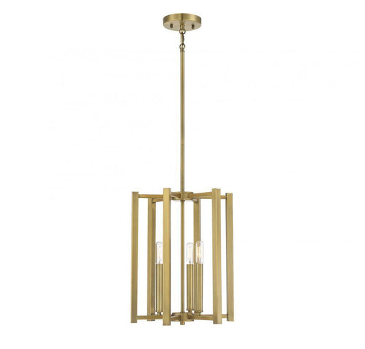 Savoy House Benson 3-Light Pendant Warm Brass