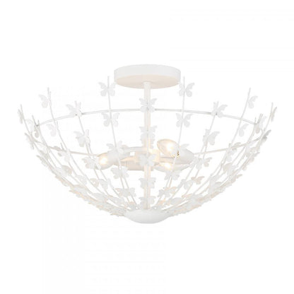 Savoy House Birch 3-Light Ceiling Light in Bisque White, Savoy House 6-4198-3-83 ALXKV