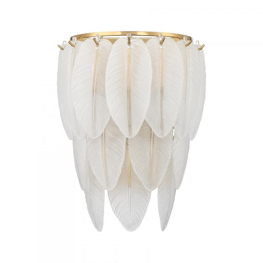 Savoy House Boa 3-Light Wall Sconce Warm Brass