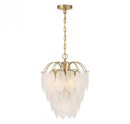 Savoy House Boa 5-Light Chandelier Warm Brass