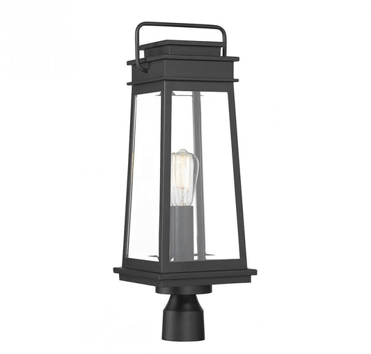 Savoy House Boone Outdoor Post Lantern Matte Black