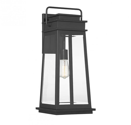 Savoy House Boone 25-in Outdoor Wall Lantern Matte Black