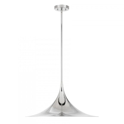 Savoy House Bowdin 1-Light Pendant in Polished Chrome, Savoy House 7-7639-1-11 ALXLL
