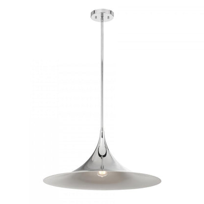 Savoy House Bowdin 1-Light Pendant Polished Chrome