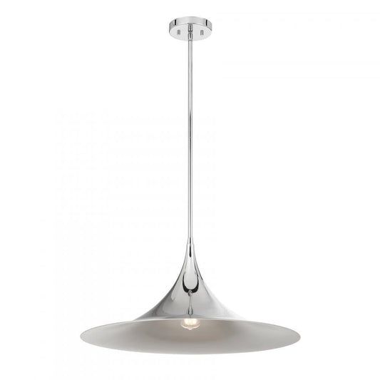 Savoy House Bowdin 1-Light Pendant Polished Chrome