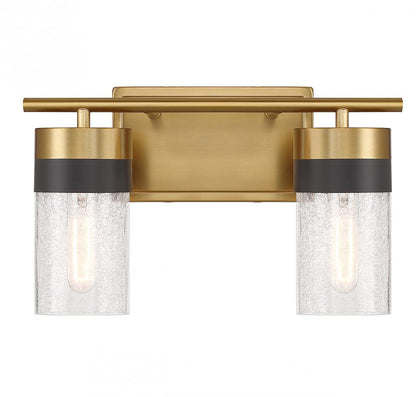 Savoy House Brickell 2-Light Bath Vanity Warm Brass