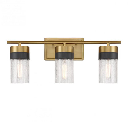 Savoy House Brickell 3-Light Bath Vanity Warm Brass
