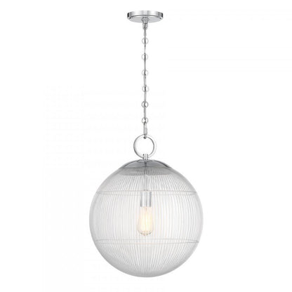 Savoy House Cabot 1-Light Pendant Chrome