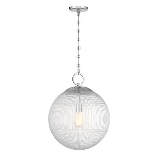 Savoy House Cabot 1-Light Pendant Chrome
