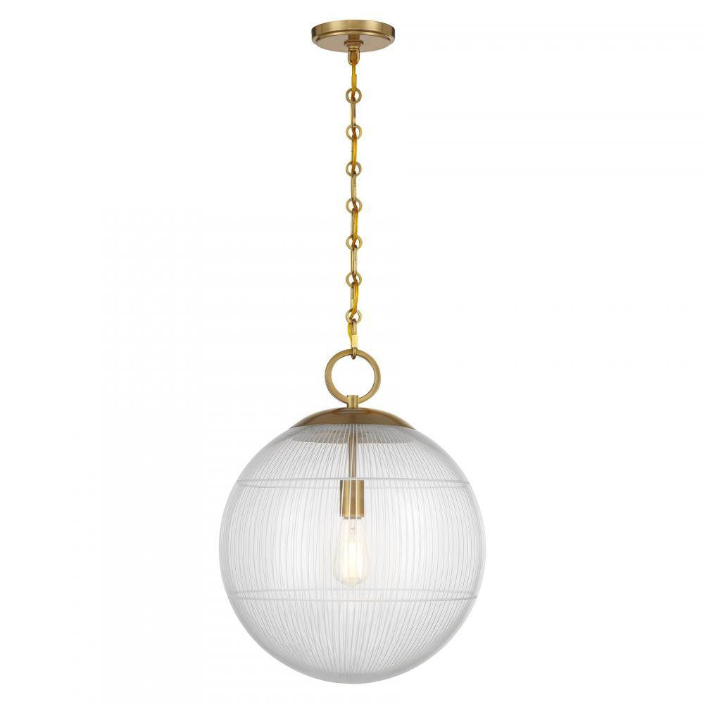 Savoy House Cabot 1-Light Pendant Warm Brass