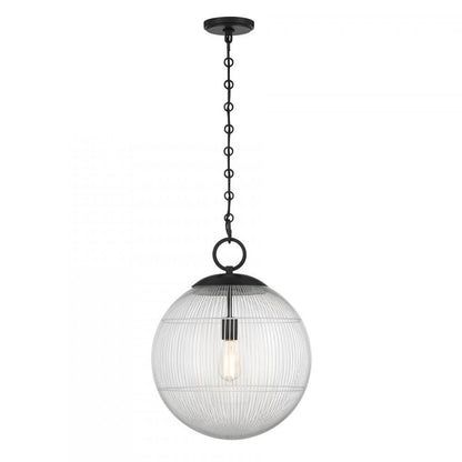 Savoy House Cabot 1-Light Pendant Matte Black