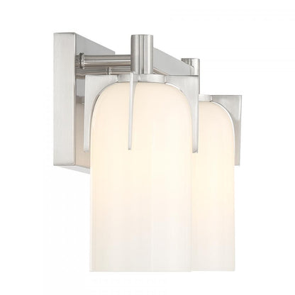 Savoy House Caldwell 2-Light Bathroom Vanity Light in Satin Nickel, Savoy House 8-4128-2-SN ALXMQ