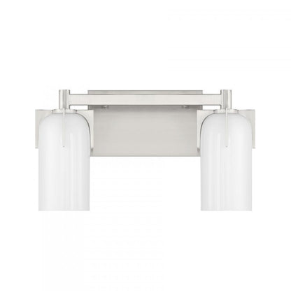 Savoy House Caldwell 2-Light Bathroom Vanity Light in Satin Nickel, Savoy House 8-4128-2-SN ALXMQ