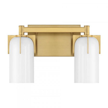 Savoy House Caldwell 2-Light Bathroom Vanity Light Warm Brass