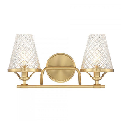 Savoy House Candler 2-Light Bathroom Vanity Light