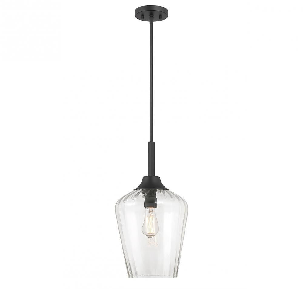 Savoy House Carlton Pendant Matte Black