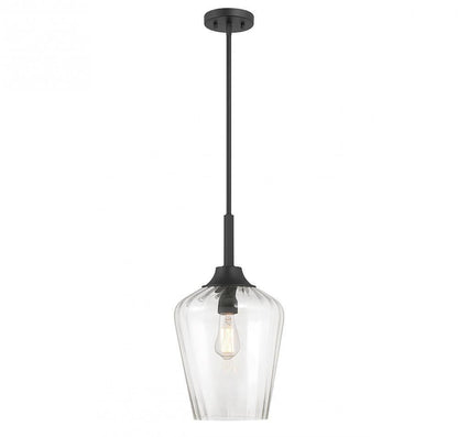 Savoy House Carlton Pendant Matte Black