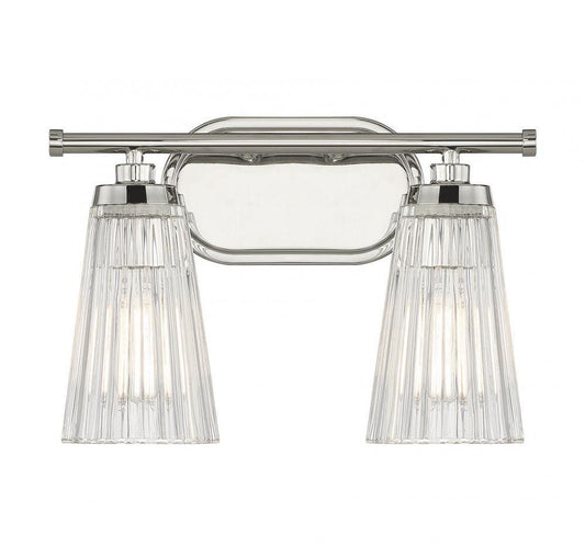 Savoy House Chantilly 2-Light Bath Vanity Polished Nickel