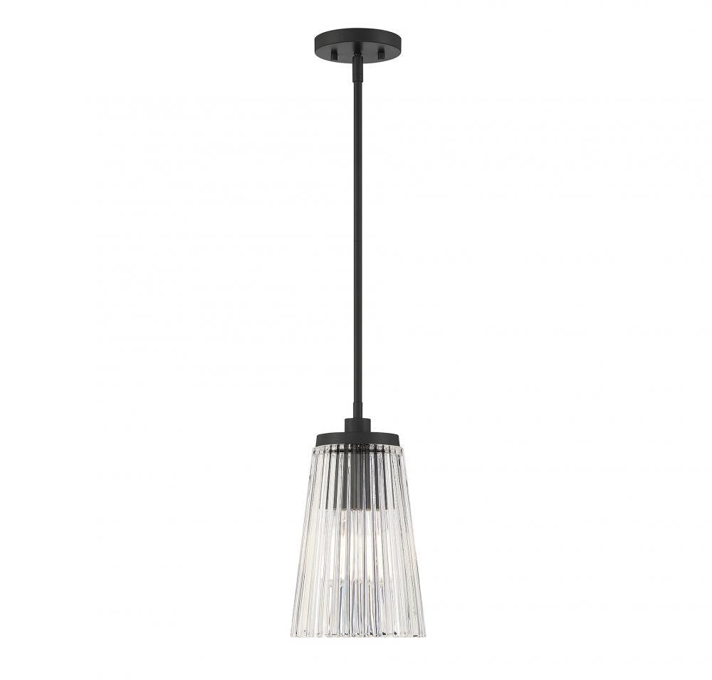 Savoy House Chantilly Pendant Matte Black